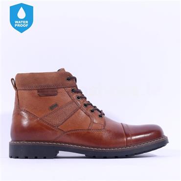 Dubarry Men Savoy Waterproof Lace Boot - Tan Leather